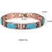 Enercoppex Copper Bracelets for Arthritis & Joints | Pure Magnetic Therapy Jewelry for Pain Relief (COB-0167) - Buy Online on GoSupps.com