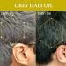100% Ayurvedic Hair Oil for Greys & Whites - Restore Natural Black Color with Unique Herbal Blend | 150 ml - For Men & Women | No Mineral Oil - Buy Online on GoSupps.com