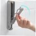 Alipis 4 Pcs Wall Hooks Wall Storage Rack Durable Hooks Multifunctional Hanger Hook up Travel Row Hook Fold 17.5*3.5*3.5cmx2pcs Light Greyx2pcs - Buy Online on GoSupps.com