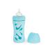 Twistshake baby bottle made of glass anti-colic teat BPA free from 2 months pastel blue 260 ml 7350083125835 pastel blue
