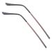 Lurrose 1 pair of glasses legs Sunglasses Arm legs Eyeshaker glasses nasal pads push buttons made of metal glasses brick brackets for glasses.