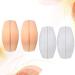 Healifty Silicone Bra Strap Cushion Holders - 2 Pairs, White and Skin Color - Buy Online on GoSupps.com