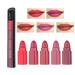 Dulele 10 Colors Matte Lipstick Set - Long Lasting Waterproof Red Lipstick Makeup Kit - Buy Online on GoSupps.com