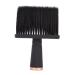 Didiseaon Hairdressing Brush Tools Neck Cleaning Brush Hair Cutting Neck Powder Mineral Brush Neck Duster Hairdressing Neck Brush Hair Salon Tool Nylon Brush Wool Duster Wooden 14X10X10CM Black