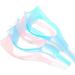 4Pcs Pink and Blue. Color Eyelash Card 3 in 1 Reusable Plastic Mascara Guard Eyelash Brush Curler Lash Comb Makeup Cosmetic Tools for Women Eye