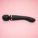 Latenight Silicone Massage Tab Bent - USB Rechargeable Quiet Vibrator for Couples & Women - Multiple Vibration Settings - Perfect Gift in Black - Buy Online on GoSupps.com