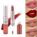 ICATHUNY 2 In 1 Matte Lipstick & Lip gloss (Pink 09) | Long Lasting, Highly Pigmented, Waterproof Formula for Women and Girls - Buy Online on GoSupps.com