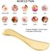 Verdant Touch Shabbrett Brass Gua Sha Tool - 180mm Massage Device for Body & Neck Pain Relief - Buy Online on GoSupps.com