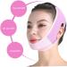 Double Chin Reducer V Line Facial Mask Face Lifting Tape Soft Chin Strap for Women Restore Skin Elasticity Face Lifting Tape Purple - Buy Online on GoSupps.com