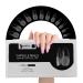 Beautilux nail tips 552 pieces medium oval tips for gel nails transparent 12 sizes soft full cover nail tips for home manicure and nail studios Professional medium oval-552 PCS 1 ml (1 Pack)
