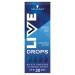 Schwarzkopf LIVE Colour Drops Vegan Semi-permanent Blue Hair Dye Lasts 2 to 12 Washes Crystal Blue 30 ml Semi-Permanent Crystal Blue