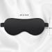 Buy 2 Pack Silk Sleep Masks | Soft Blackout Eye Cover for Travel & Naps International Shipping Available - Buy Online on GoSupps.com