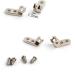 10 Sets of 3mm Wide Glasses Hinges - Perfect for Plastic Frame Repairs | Universal Round Hinges for Eyewear - Buy Online on GoSupps.com