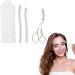 3 Pcs Outil de Coupe des Sourcils Ciseaux Sourcils Ciseaux de Pr cision Professionnels Tondeuse Sourcils avec Peigne Sourcils Tondeuse Sourcils pour Homme Femme