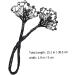 FRCOLOR Black Swan Clip Hair Bun Maker - Bridal Styling Tool for Teens, Fabric Glitter Bun Maker for Deft and Elegant Updos - Buy Online on GoSupps.com