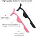 Buy 1 Pc Pink False Eyelashes Tweezer - Professional Makeup Tools for Mink Eyelash Application - Buy Online on GoSupps.com