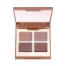 Mellow Cosmetic Eyeshadow Quad - Matte & Shimmer Shades - Eyeshadow Palette Kit for Women - Longwear Highly Pigmented Intense Color - Compact Eye Makeup Kit (Rhea)