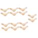 Healvian 7 Pairs Heel Protector Heel Support Protective Heel Pads Plantar Inserts Pads Feet Care Covers Heel Guards Heel Cushions Protectors Silicone Gel Sock TPR Sole of Foot