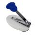 Nail Clipper with Suction Cups Stainless Steel Mobiclinic