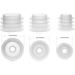 Press in Bottle Adapter for 18mm Neck Bottles - 6ml Clear Oral Syringe (Pack of 12) | International Shipping - Buy Online on GoSupps.com