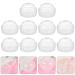 Toyandona 10-Pack Silicone Pacifier Storage Box - Dustproof Transparent Case for Newborn Binkies & Toddler Pacifiers - Buy Online on GoSupps.com