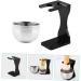 Minkissy 5-Piece Stainless Steel Razor Set | Shaving Soap Stand & Bowl | Perfect Husband Gifts | Colorful Acrylic Razors - Buy Online on GoSupps.com