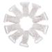 Pack of 10 Clear Plastic Clips - Multifunctional Pacifier Holders | 39 x 16 mm | International Shipping Available - Buy Online on GoSupps.com
