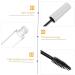 Angoily 11pcs Eyelash Tube Portable Mascara Bottle Lip Gloss Bottle Tubes Vials Mascara Tube White Plastic - Buy Online on GoSupps.com