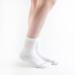 Doc Ortho Ultra Soft Loose Fit Diabetic Socks 3 Pairs 1/4 Crew White X-Large