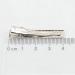 MonkeyJack 50 Pieces Flat Metal Single Prong Alligator Hair Clips Duckbills Barrette Bows DIY - 40mm - Buy Online on GoSupps.com