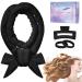 Velvet Heatless Hair Curler Set | Heatless Curling Rod Headband for Long Hair - Black - Buy Online on GoSupps.com
