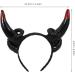 Cabilock Sheep Horns Headband Gothic Sheep Horn Hairbands Devil Horn Headband Animal Cartoon Show Headdress Photo Props for Fancy Dress Cosplay Costume - Buy Online on GoSupps.com