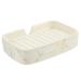 Ciieeo 4pcs Bathroom Soap Dish Shower Soap Dish Multifunctional Soap Holder Bar Soap Dish Shower Soap Holders Bar Soap Holder Soap Stand Soap Dish Rack Self White Ceramics Household Fall