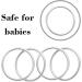 2 Pcs Aluminium Carrier Rings Baby Sling Rings Breathable Slings Wrap Rings for Infants Toddlers Carriers - Buy Online on GoSupps.com