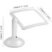Professional 3X Reading Magnifier with LED Light Large A4 Sheet Vision Aid Handheld with Foldable Stand Hands Free Assisted Reading Aid Lens for Books Seniors White Full of Stars - Buy Online on GoSupps.com