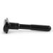 QSHAVE Matte Black Adjustable Safety Razor - Classic Double Edge Razor with 1 Blade | Perfect for a Smooth Shave | International Shipping Available - Buy Online on GoSupps.com