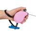 Ferplast Flippy One Extendable Dog Leash for Small Dogs up to 8 kg - 3m Roller Leash in Purple & Pink | International Shipping - Buy Online on GoSupps.com