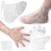 Bunhut Paraffin Wax Bath Liners 400PCS, Paraffin Wax Bags for Hand, Foot Covers Moisturizing Socks, Plastic Paraffin Socks and Gloves Wax Therapy Bags for Therabath (200PCS Glove+200PCS Foot Cover)