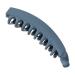 Vertical Hair Clip Grip Frosted Texture Hairpin Strong for High Ponytail Fixing Styling Decorative Accessory Hairstyle Organizer Banana Alternative Blue