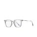 SERONI Metal Temples Tr90 Round Frame Blue Light Blocking Glasses for Women Men Anti UV Ray Computer Reading Glasses Gray 52 Millimeters