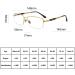 Riccie Intelligent Men's Glasses | Pureitan Varifocus Anti-Blue Presbyopia Glasses | HD Aspherical Resin Readers +1.0 to +3.0 - Buy Online on GoSupps.com