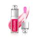 Moisturizing Lip Oil No-Sticky Lip Gloss Lip Balm Lip Care Fruit Flavoured Lip Oil For Dry Lip's Moisturizing Hydrating And Nourishing (007RASPBERRY) 0.2 OZ