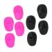 KALLORY 8pcs Hair Dyeing Ear Protectors Ear Covers for Hair Coloring Comfortable Earmuffs for Salon and Home Use