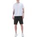 Smith & Solo Men's Sports Pants - Black Running Shorts Summer Cotton Bermuda & Fitness Training Trousers - Buy Online on GoSupps.com