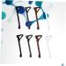 Lurrose Silicone Temple Tips - 4 Pairs Glasses Tube Holders & Ear Pads | Anti-Slip Glasses Band Holder for Comfort & Stability - Buy Online on GoSupps.com