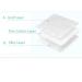 Portable Cleansing Cotton Hot Cosmetics Facial Cotton Pad Cosmetic Puff Organic Cotton Swab Box Eye Cleaning Pad Combination Installed 140PCS Soft Comfortable (Color : White or Pink) - Buy Online on GoSupps.com
