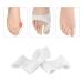2 Pairs Bunion Wraps & Toe Spacers - Adjustable Splint Splits for Pain Relief | Protectors for Broken Toes & Bunion Braces - Buy Online on GoSupps.com
