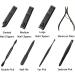15 in 1 Stainless Steel Nail Clippers Pedicure Set Nail Scissors & Eyebrow Grooming Kit Nail Care Travel Tools Kit for Men Women - Buy Online on GoSupps.com