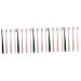 Beavorty 20 Stk soft toothbrush actually travel toothbrush dental brushes dasal clean gift-wide tooth cleaning travel toothbrush set toothbrush set cosmetics cleaning brush travel pp