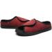 VEACAM Women's Diabetic Slippers | Memory Foam House Shoes for Swollen Feet | Adjustable Arthritis & Edema Footwear (Red, Size 5.5) - Buy Online on GoSupps.com